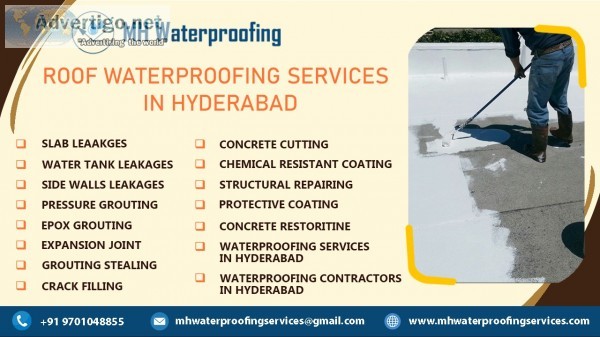 Roof terrace waterproofing services