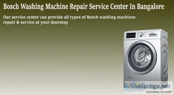 Bosch washing machine repair near me bangalore