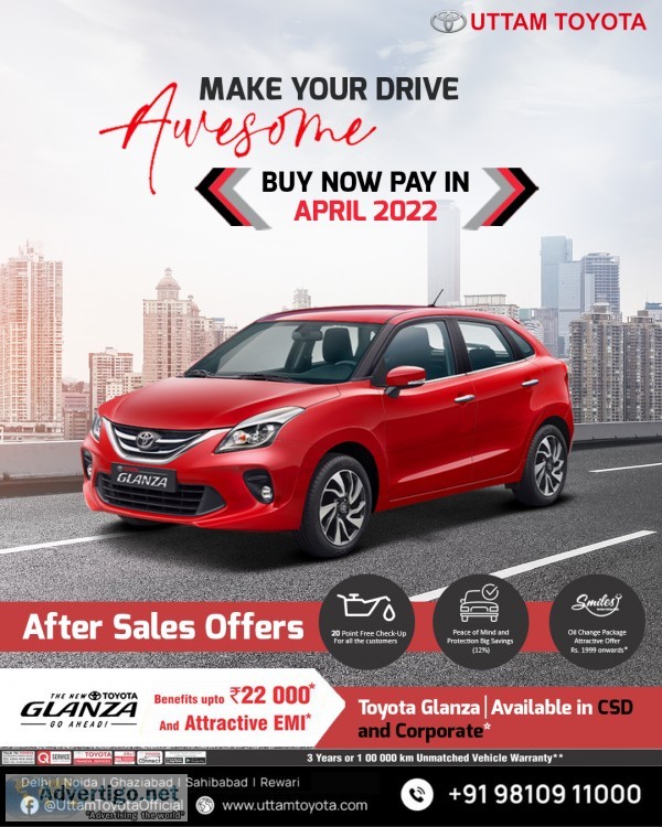 Best dealership for toyota car in noida
