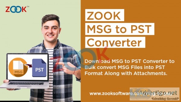 Convert your msg files into pst to access it in outlook