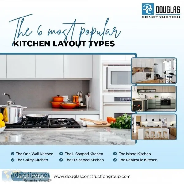 Douglas Construction Group  provides the modern design of kitche