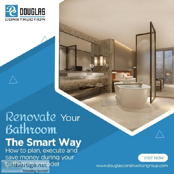 Top contractors for bathroom remodeling  Douglas Construction Gr