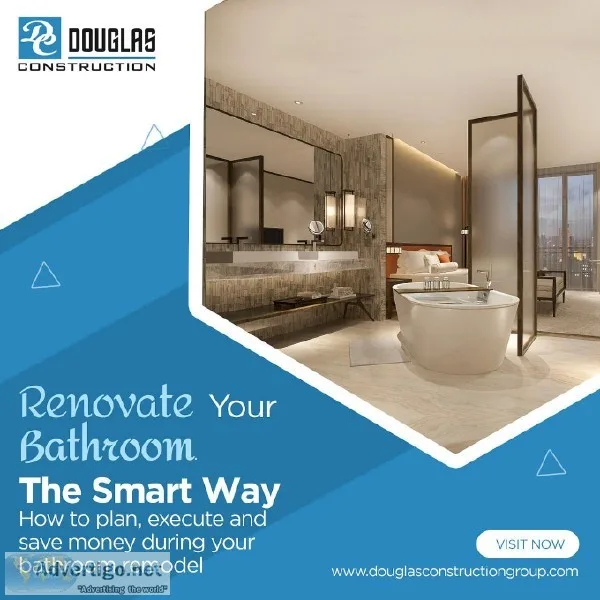 Top contractors for bathroom remodeling  Douglas Construction Gr