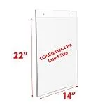 CCP Displays Offers Wallmount Signholders that are Beautifully P