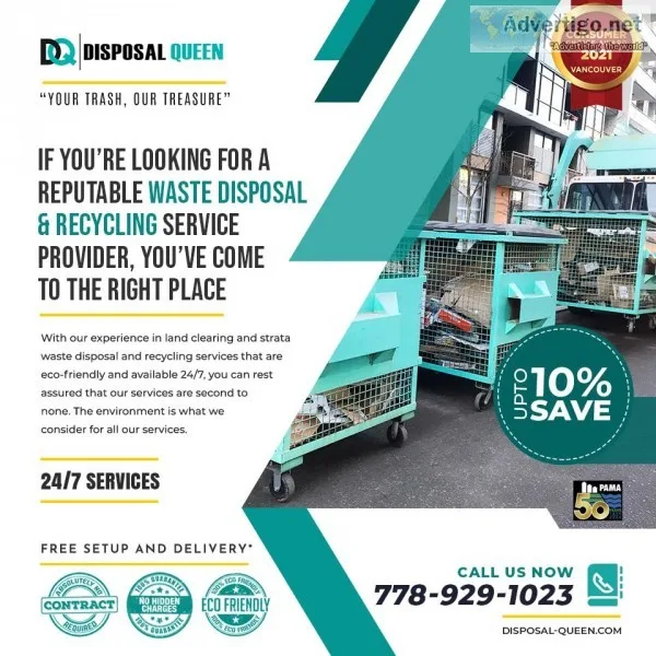 Reputable Waste Disposal and Recycling Service Provider