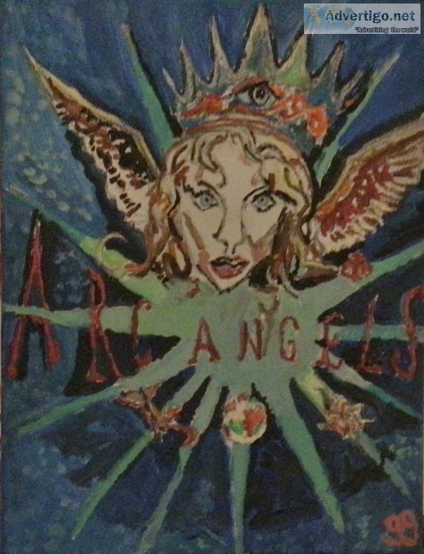 Arc Angels GG &ndash 5&rdquo x 7&rdquo Canvas Painting