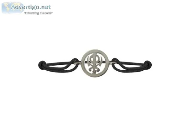 Khanda Bracelet In Silver