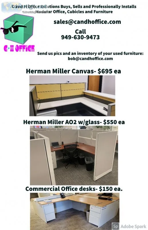 Herman Miller AO2 with glass only 425