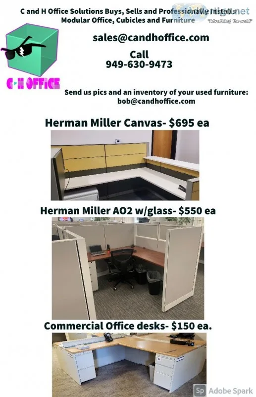 Herman Miller AO2 with glass only 425