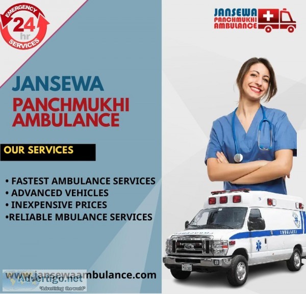 ICU Ambulance Service in Vasant Kunj by Jansewa