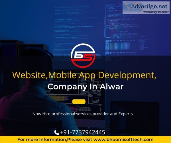 Bhoomi softtech web development company in alwar