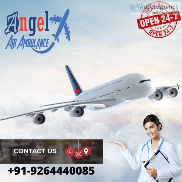 Angel Air Ambulance in Varanasi gives the Amazing Medical Servic