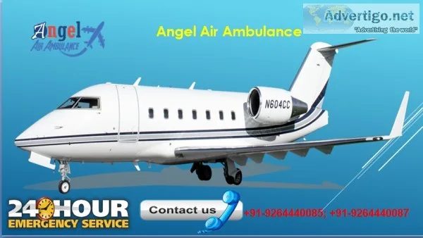 Angel Air and Train Ambulance Service Super-fast Patient Transfe