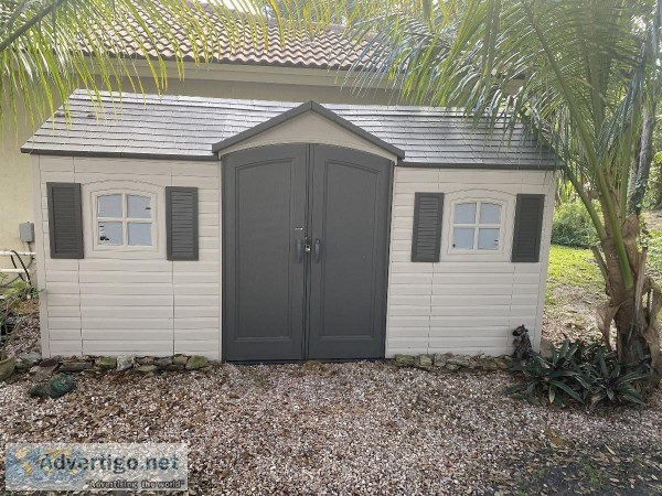 Lifetime brand Shed