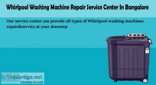 Whirlpool washing machine service center in bangalore