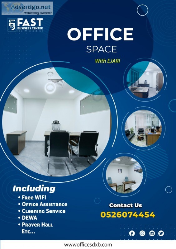 Office spaces new business at affordable rates