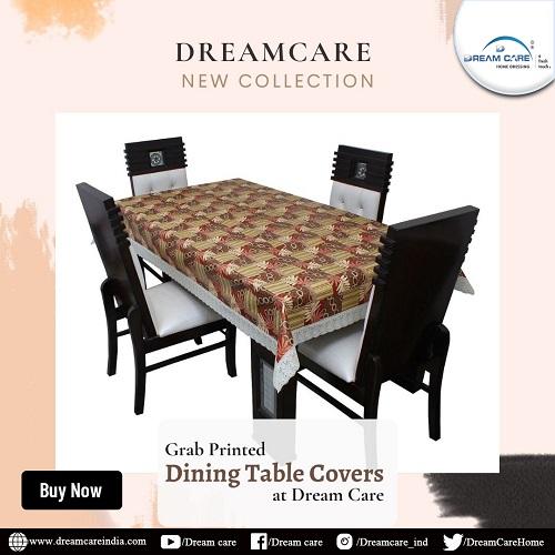 Grab Printed Dining Table Covers at Dream Care