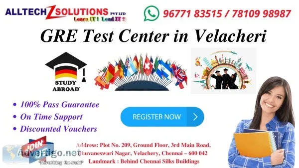 GRE Test Center in Velachery