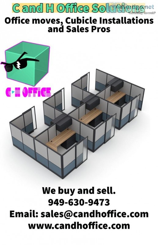 We do office moves and cubicle installations