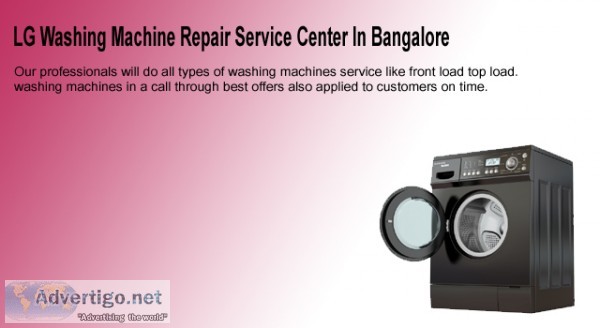 Lg washing machine service center in bangalore