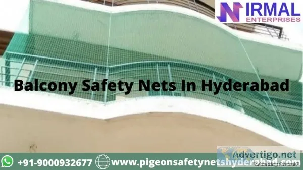 Balcony safety nets in hyderabad