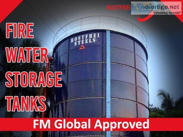 Fire Fighting Water Storage Tanks - Rostfrei Steels