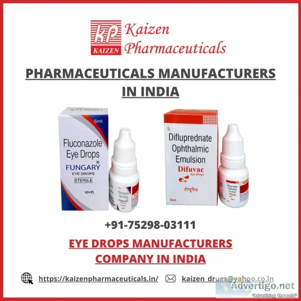 Eye drops products manufacturers in india | kaizen pharmaceutica