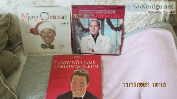 Vintage Christmas Vinyl Albums