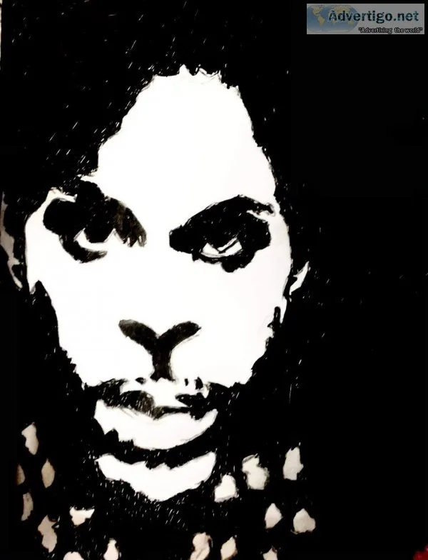 Prince Black and White 100 GG &ndash 8&Prime x 11&Prime Art Blac
