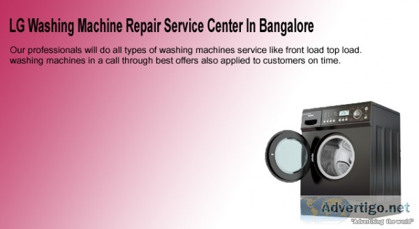 Lg washing machine service center in bangalore