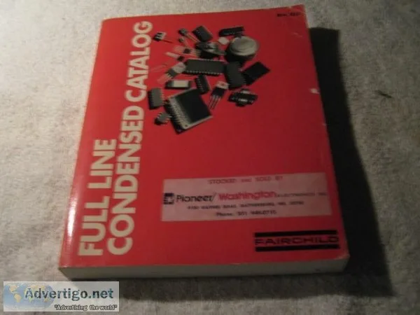 TWO Copies -FAIRCHILD &ndash FULL LINE CONDENSED CATALOG &copy 1