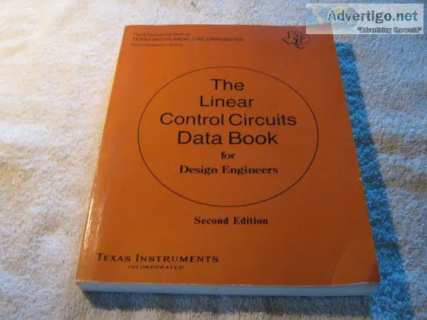 Texas Instruments &ndash The Linear Control Circuits Data Book f