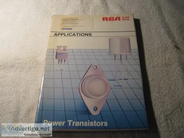 RCA SOLID STATE &ndash APPLICATIONS &ndash POWER TRANSISTORS &co