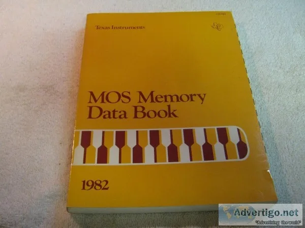 Texas Instruments &ndash MOS MEMORY DATA BOOK &copy 1982