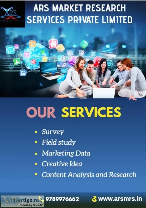 ARS START A MARKET RESEARCH COMPANY