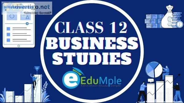 Class 12 Business Studies