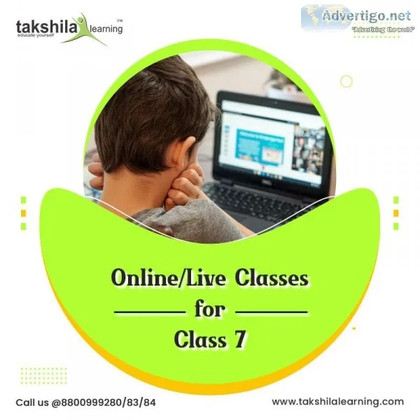 Live Class 7  Online Tuition for Class 7