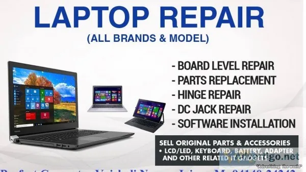 Laptop repairing services