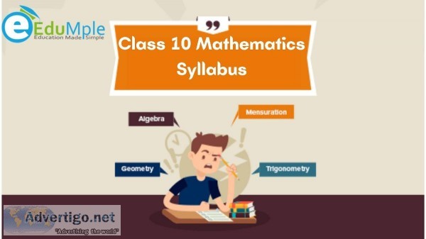 Class 10 Mathematics syllabus