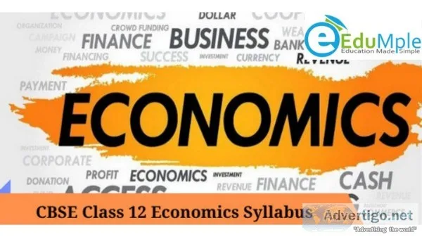 Class 12 Economics syllabus