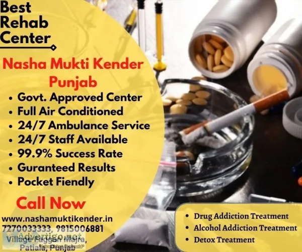 Nasha mukti kendra in punjab