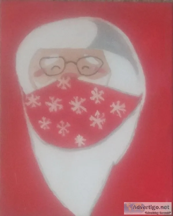 Mrs. Claus 16&quot x 20&quot Canvas Painting