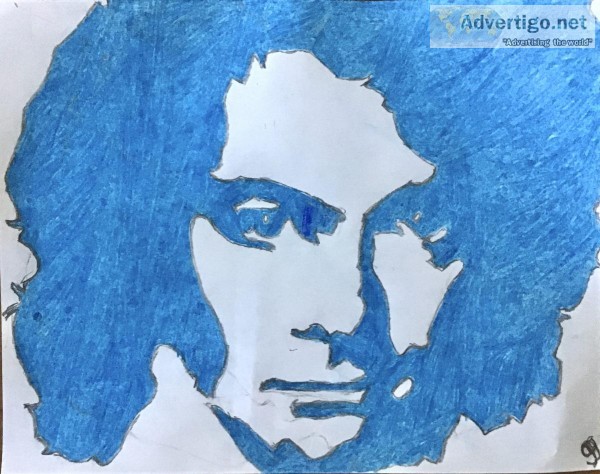 Neil Diamond GG 48 &ndash 8&rdquo x 11&rdquo Colored Pencil