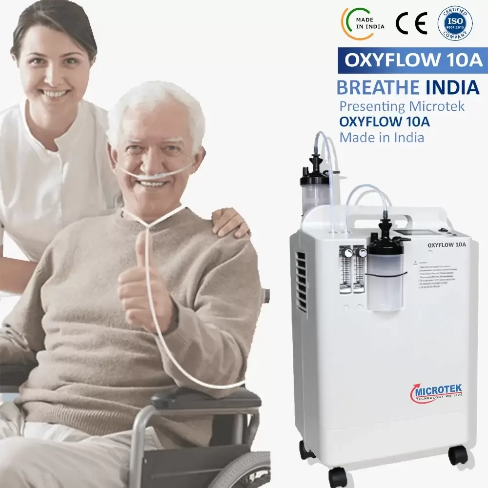 Buy 10 Lpm Oxygen Concentrator - Microtek
