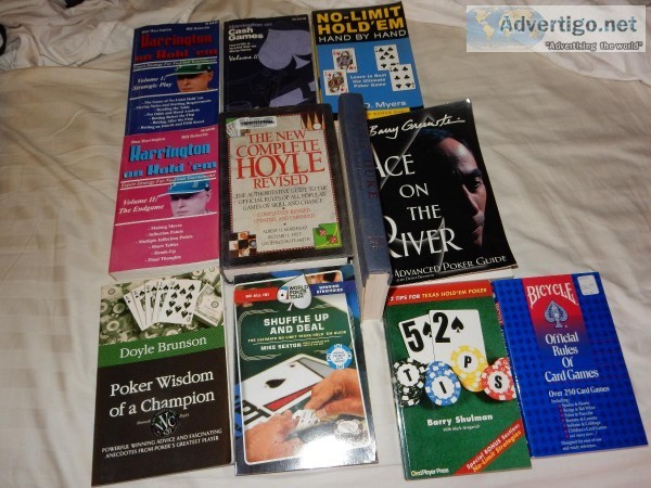 12 Poker Expert Books mint - 95