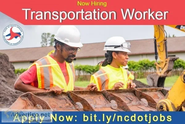 Transportation Worker - 5 Openings