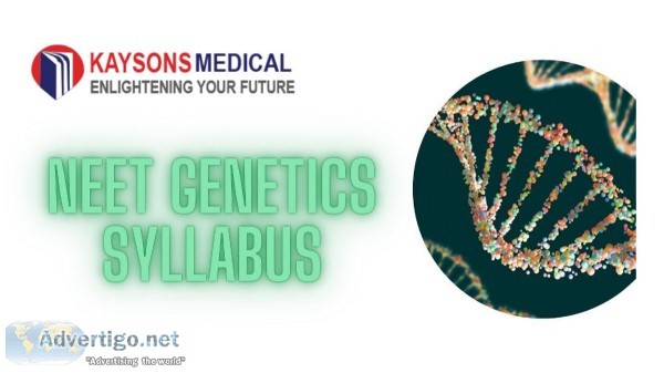 NEET Genetics syllabus
