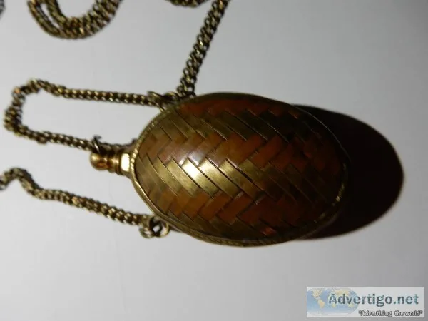 Antique Necklace Flask - 35