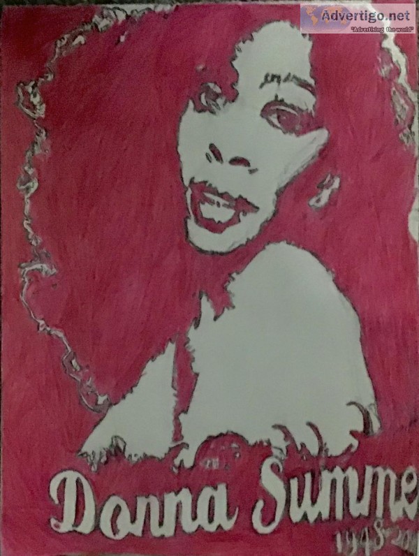 Donna Summer 4 GG &ndash 9&rdquo x 12&rdquo Colored Pencil