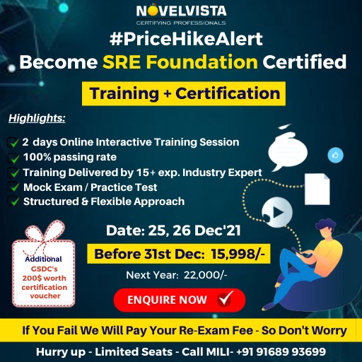 Sre foundation training and certification pune